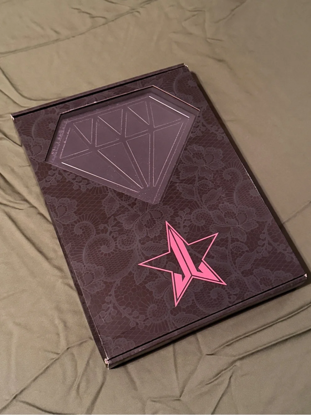 Jeffree Star Cosmetics Star Wedding Collection • Black Diamond Hand Mirror